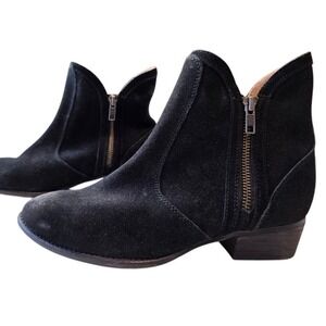 Seychelles Lucky Penny Ankle Boot Double Zip Size 6.5 scandi boho softgirl clean